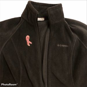 Columbia black breast cancer awareness sweatshirt